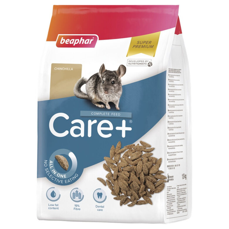  Beaphar Care+ Chinchilla 1,5 kg - barība šinšillām